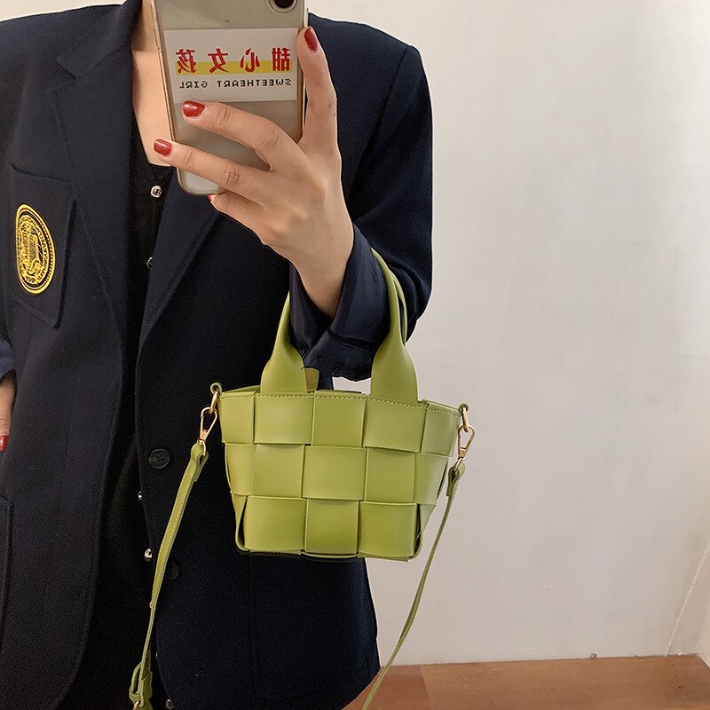 CAVELLI™ |  Mini Sac à Main Tissé Cora