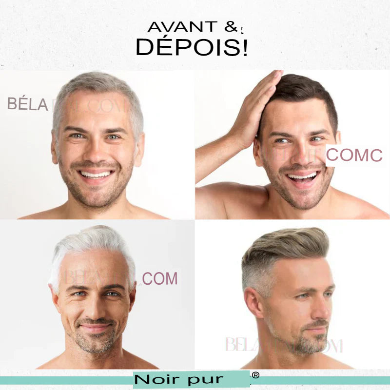 Shampooing assombrissant cheveux et barbe | AchatNoir