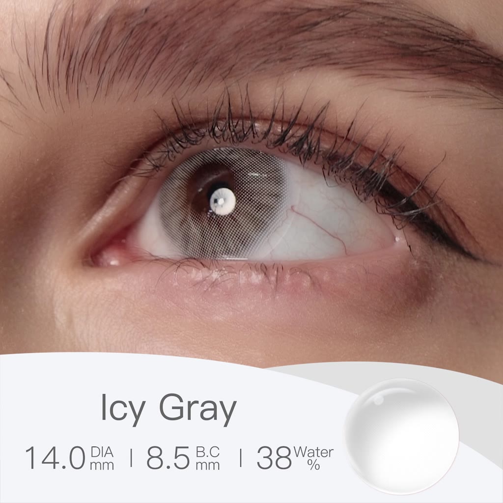 Lentilles de contact de qualité (P:-1,00 ~-6,00) Cosmétiques