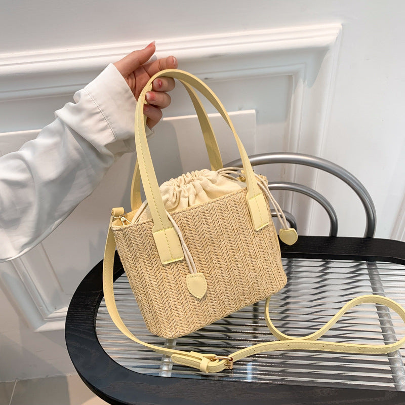 CAVELLI ™ | Mini Sac à Main en Paille Marie