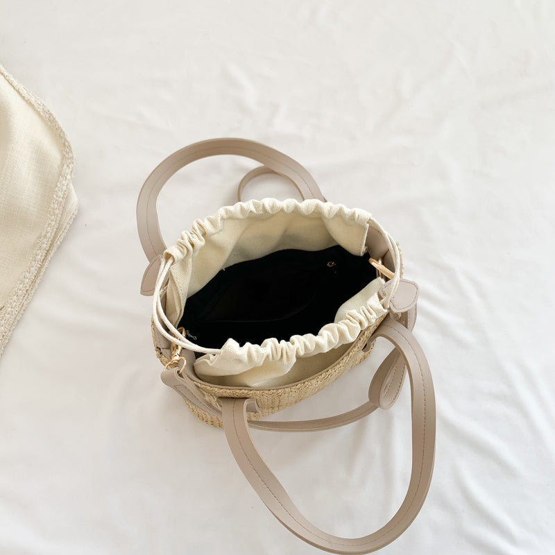 CAVELLI ™ | Mini Sac à Main en Paille Marie