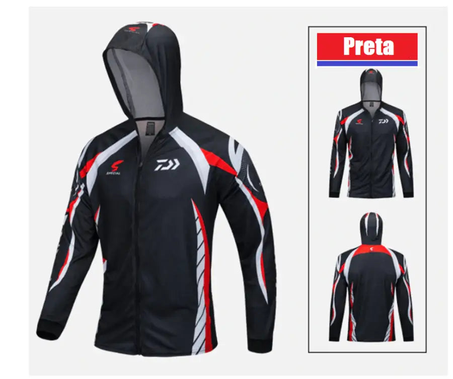 Chemise de pêche avec protection UV et séchage rapide