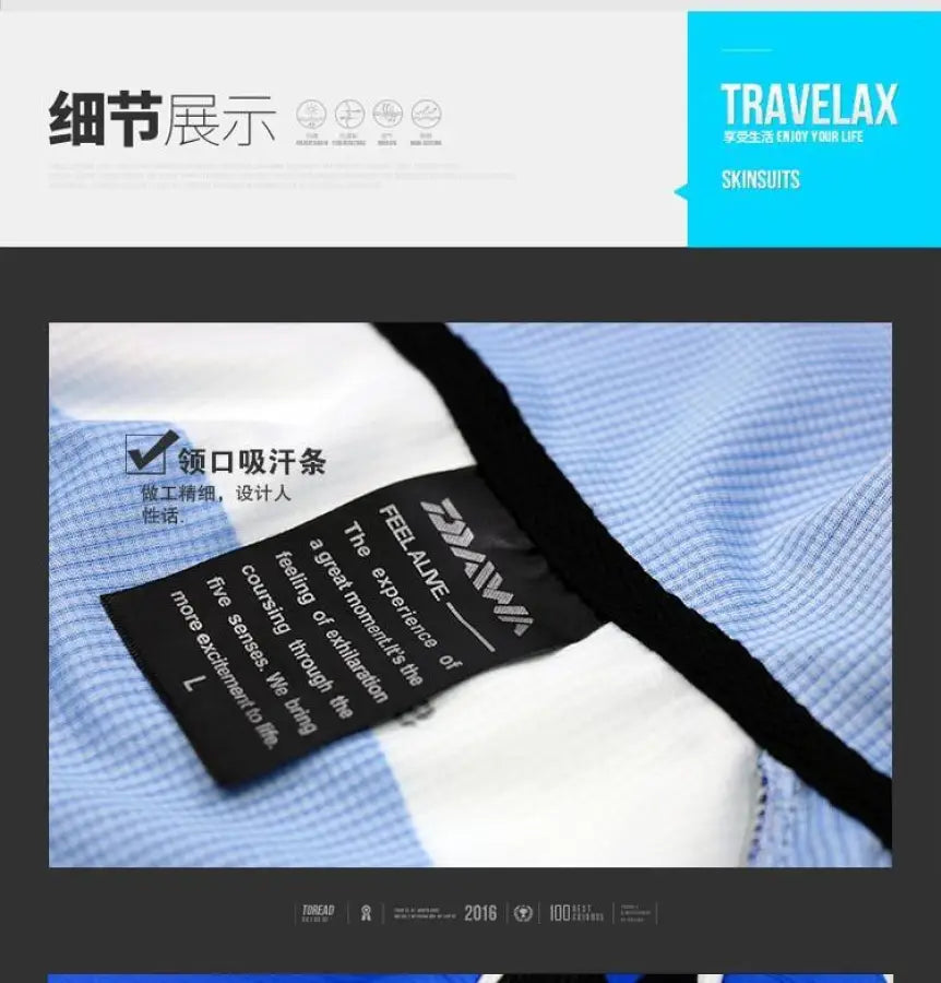 Chemise de pêche avec protection UV et séchage rapide