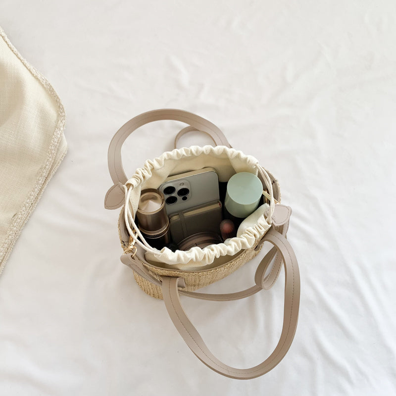 CAVELLI ™ | Mini Sac à Main en Paille Marie