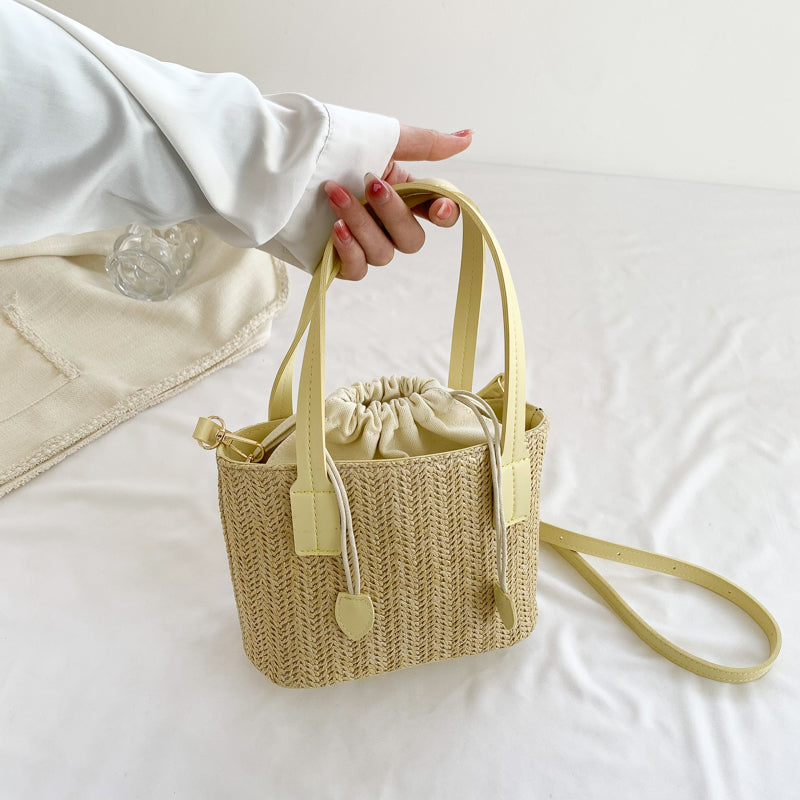 CAVELLI ™ | Mini Sac à Main en Paille Marie