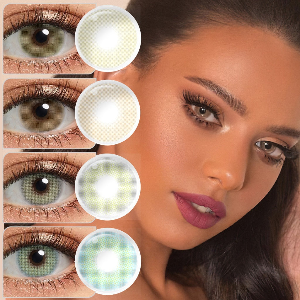Lentilles de contact colorées d'aspect naturel Magister Hidrocor