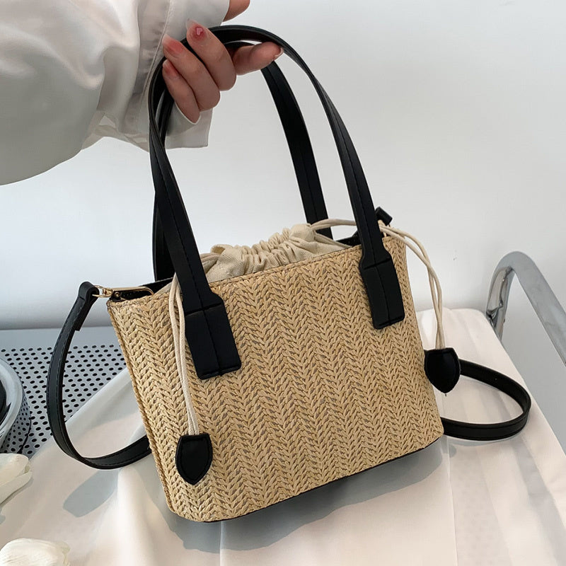 CAVELLI ™ | Mini Sac à Main en Paille Marie