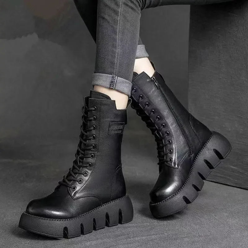 CAVELLI™ | Bottes en Cuir Ultra Confortables & Chaudes