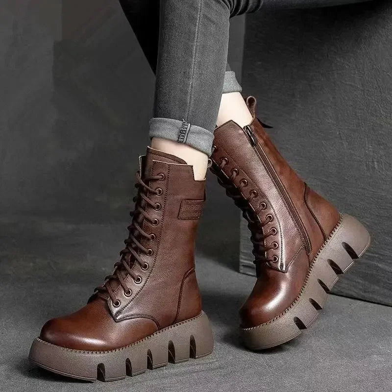 CAVELLI™ | Bottes en Cuir Ultra Confortables & Chaudes