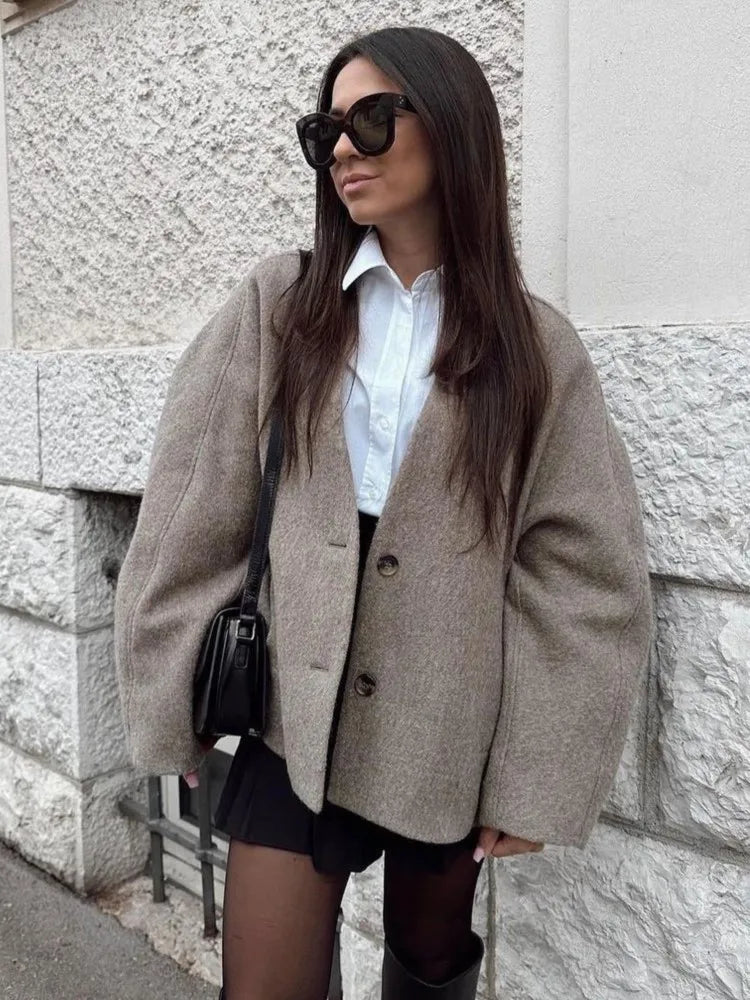 CAVELLI ™ | Manteau en laine élégant
