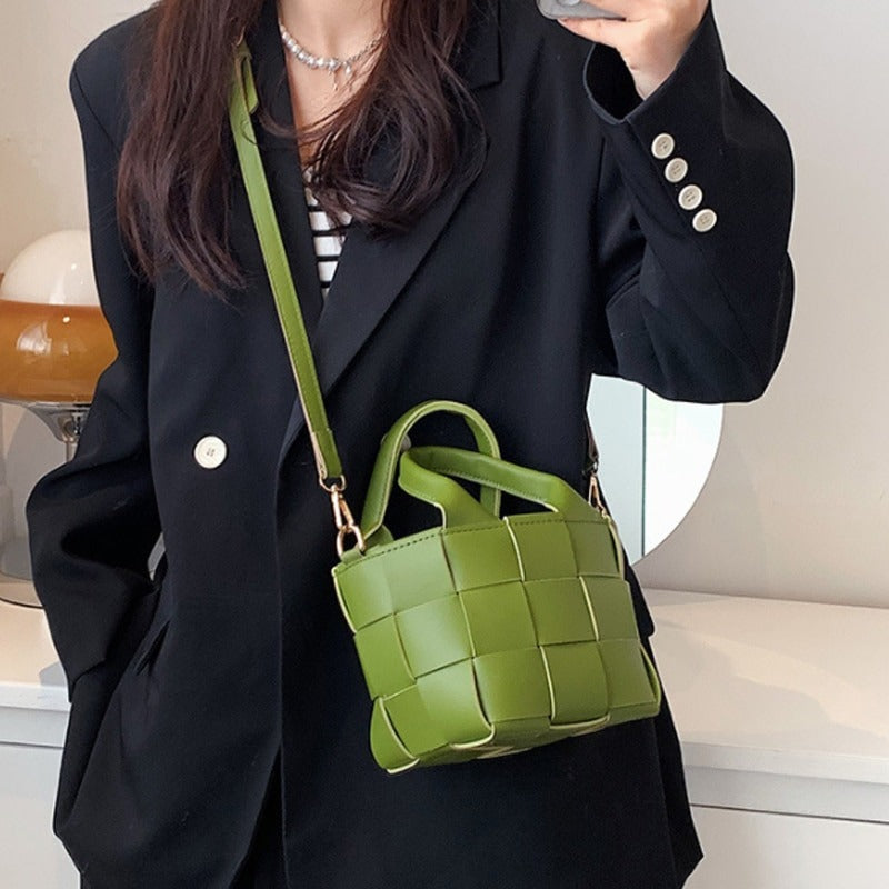 CAVELLI™ |  Mini Sac à Main Tissé Cora