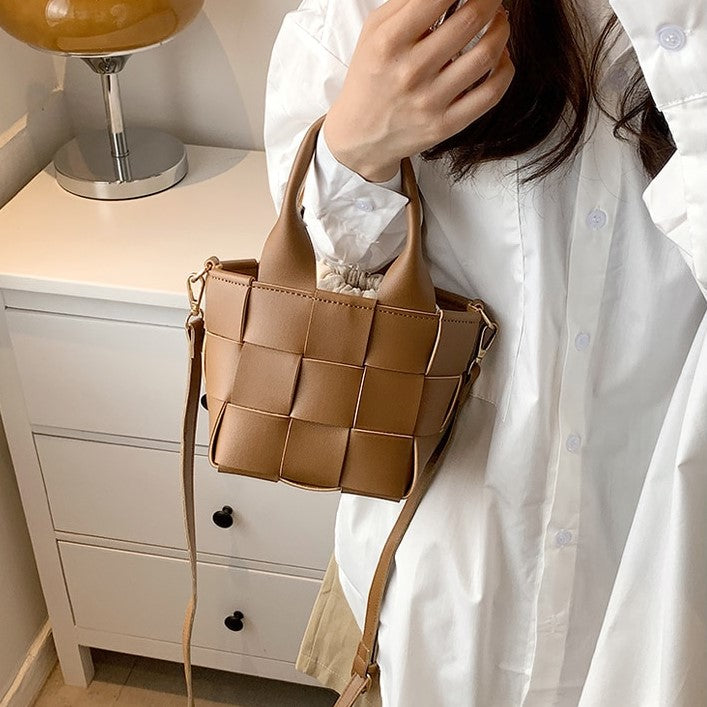 CAVELLI™ |  Mini Sac à Main Tissé Cora