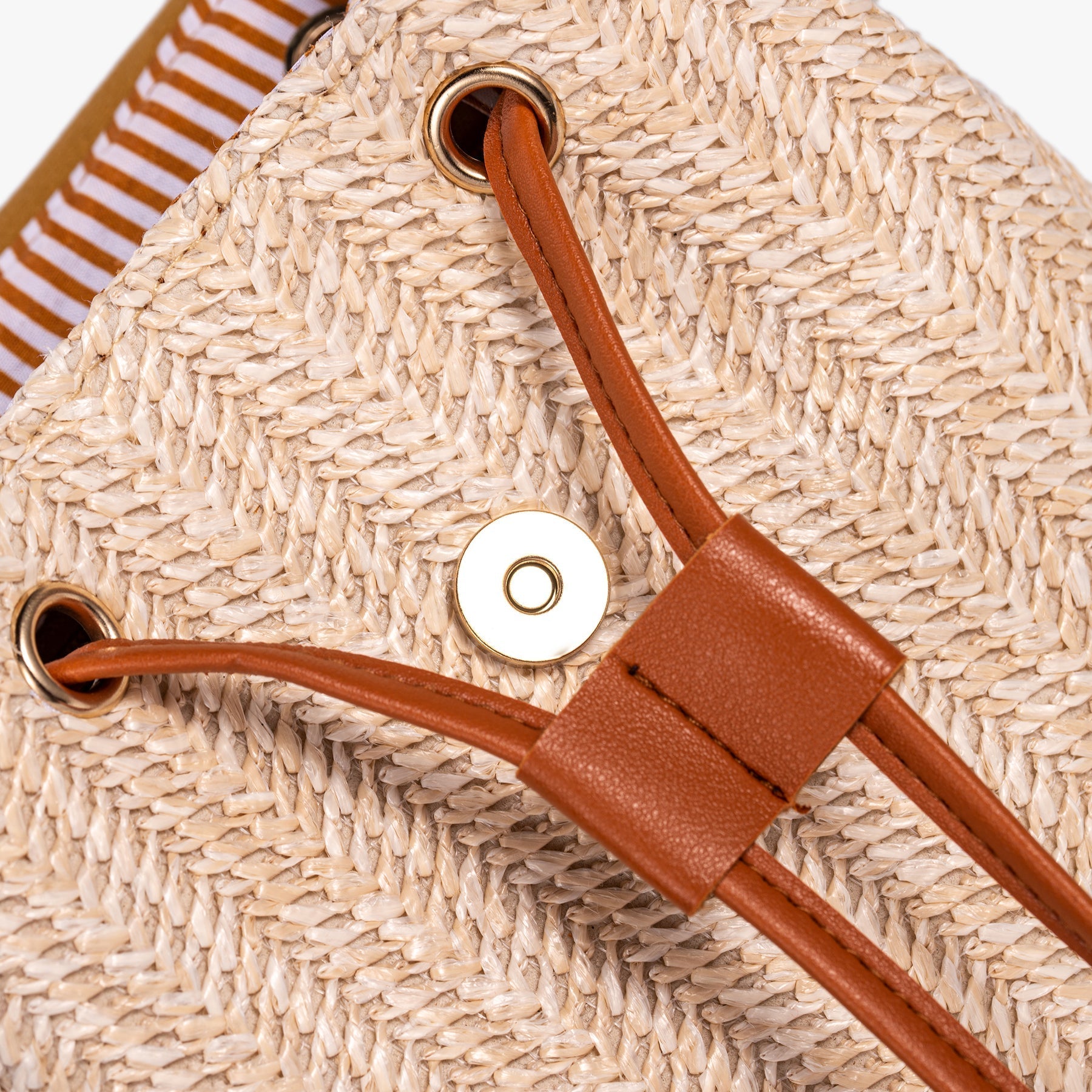 CAVELLI ™ | Sac à Dos en Paille Leili