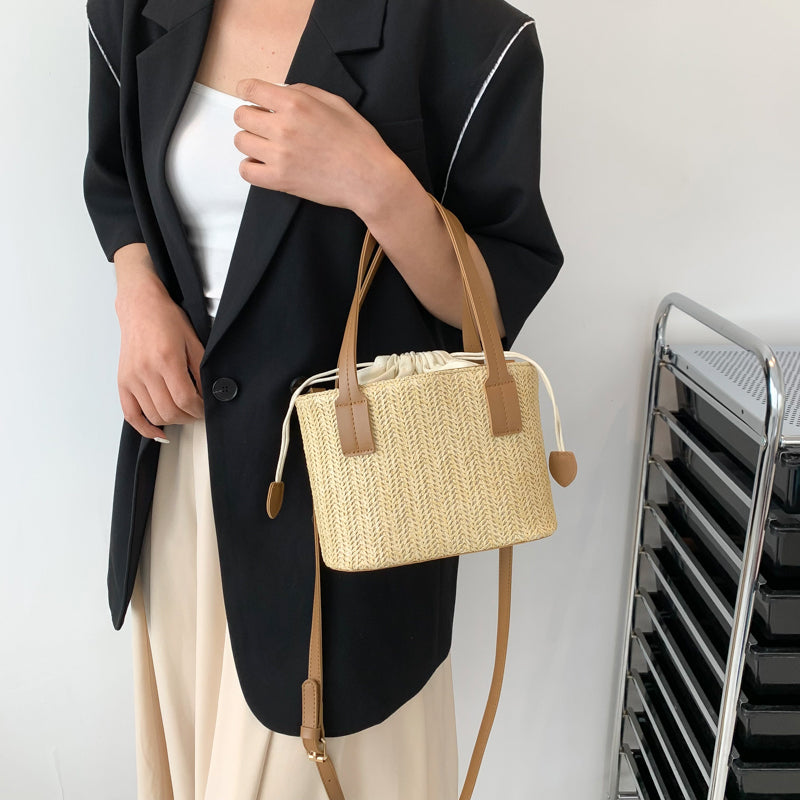 CAVELLI ™ | Mini Sac à Main en Paille Marie