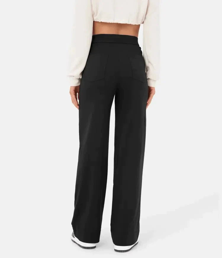 CAVELLI™ | Pantalon taille haute stylé et élastiqué