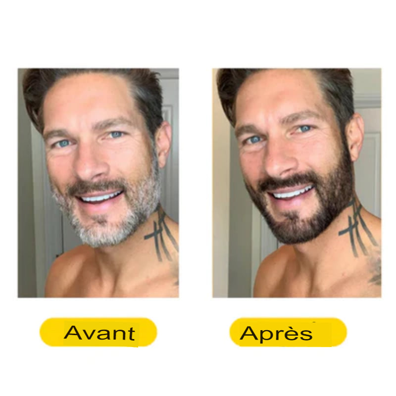 Savon pigmenté pour barbe et cheveux | Foncé naturel – Achetez-en 1, obtenez-en 2
