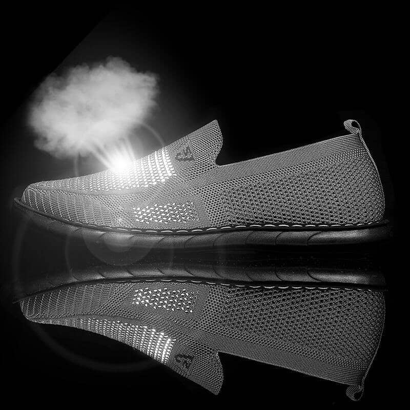Mocassin orthopédique en titane ultra doux – Super confortable et respirant.