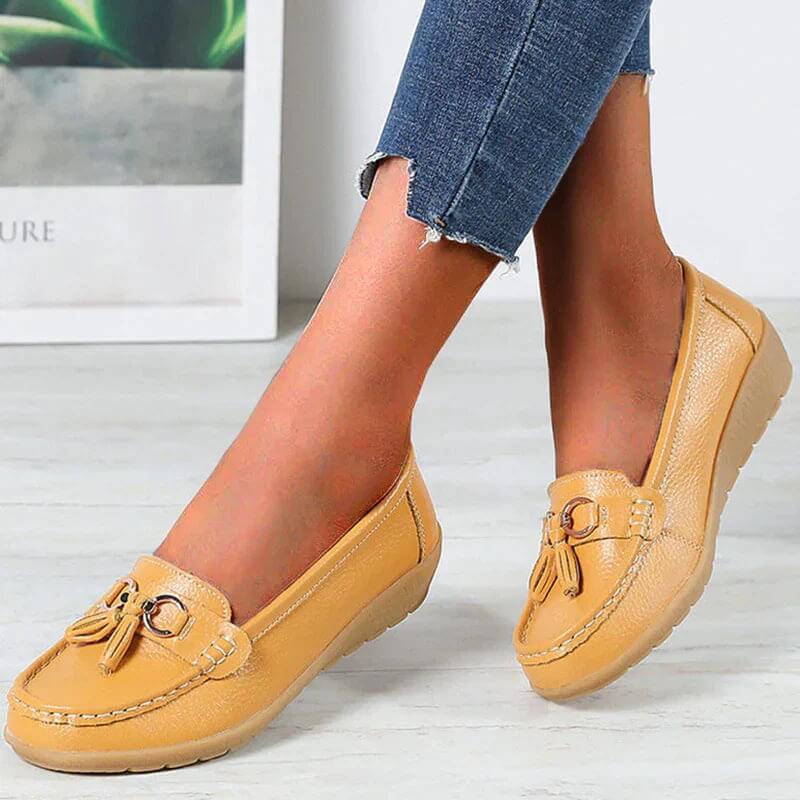 CAVELLI ™ | Mocassin Orthopédique en Cuir