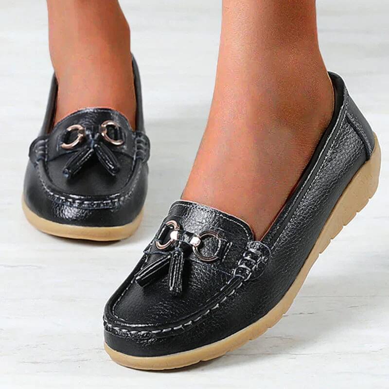 CAVELLI ™ | Mocassin Orthopédique en Cuir