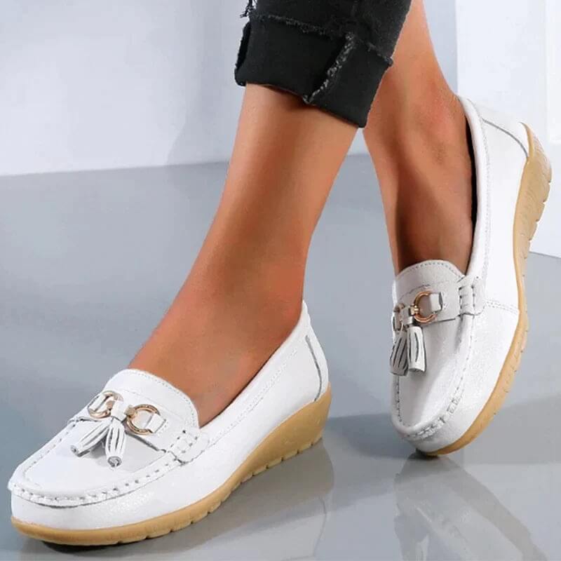 CAVELLI ™ | Mocassin Orthopédique en Cuir