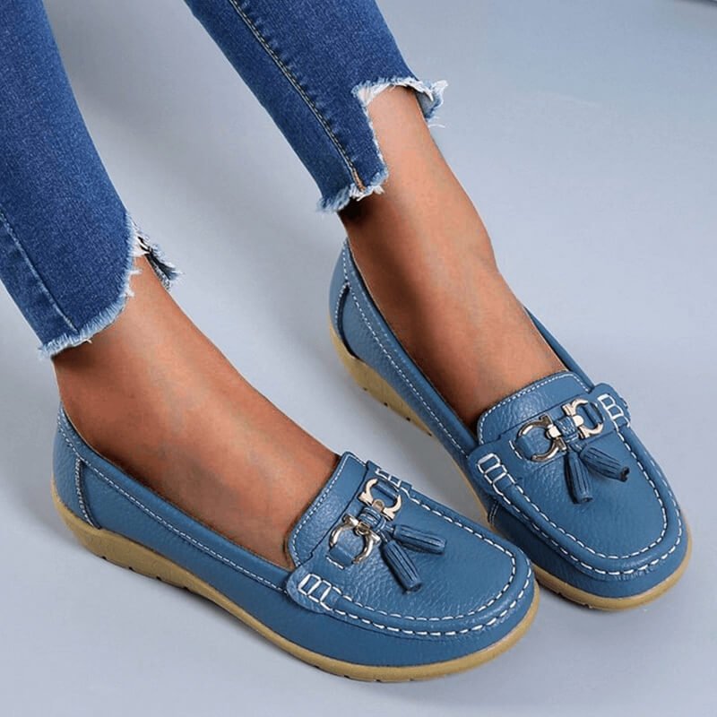 CAVELLI ™ | Mocassin Orthopédique en Cuir