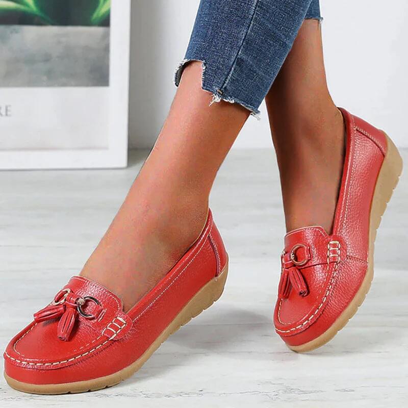 CAVELLI ™ | Mocassin Orthopédique en Cuir