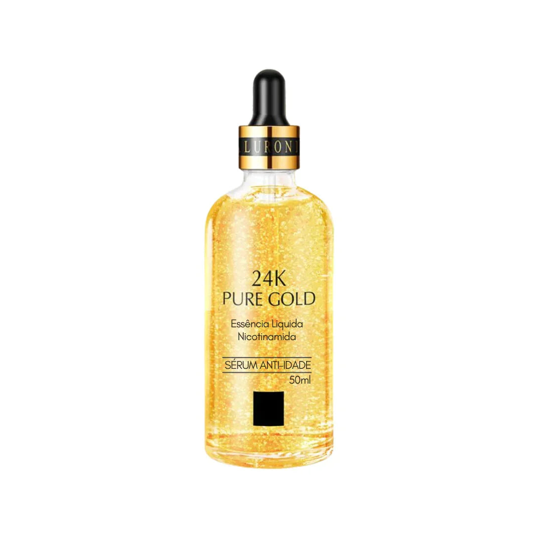 Sérum rajeunissant - Or pur 24 carats (Achetez-en 1, obtenez-en 2)