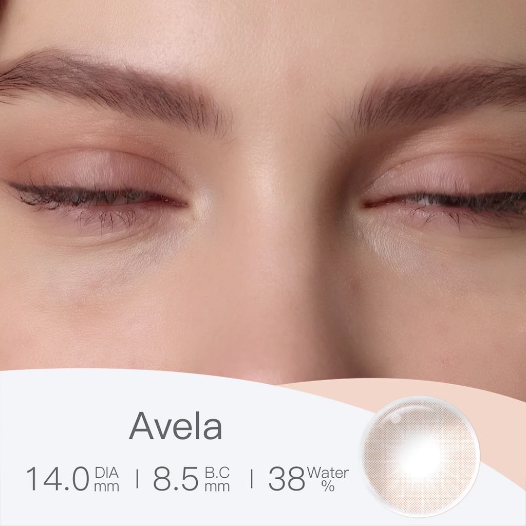 Lentilles de contact colorées d'aspect naturel Magister Hidrocor