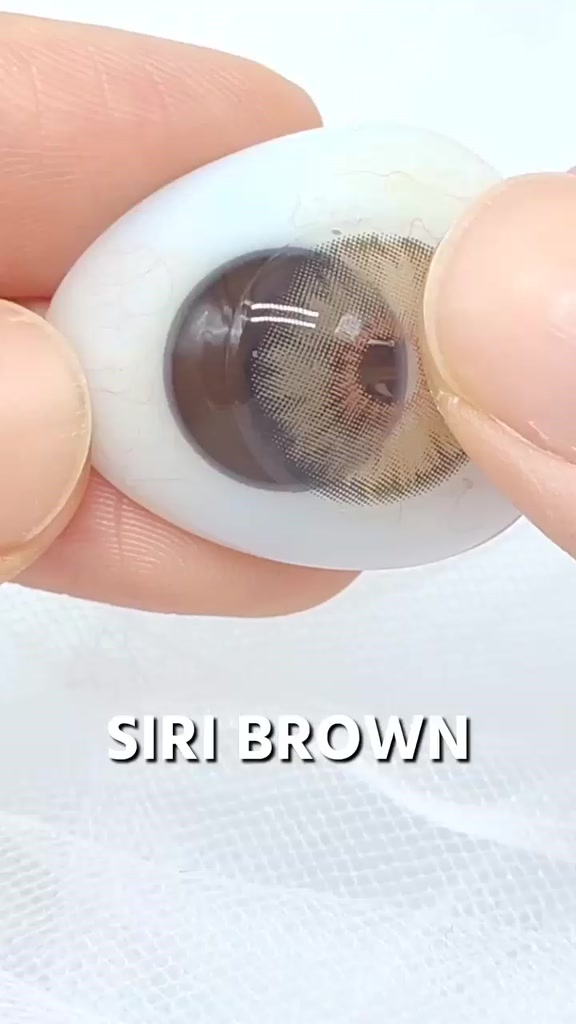 Lentilles de contact vertes Siri 2pcs 14,0 mm