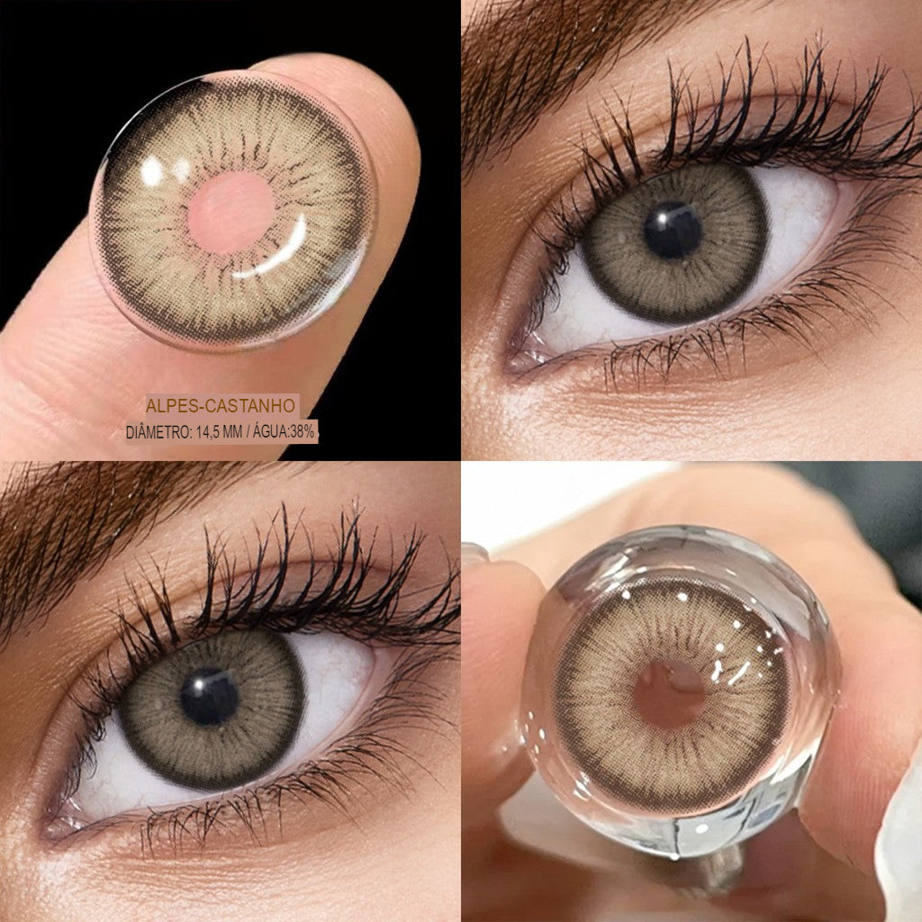 EYESHARE 1 paire de lentilles de contact de beauté naturelle