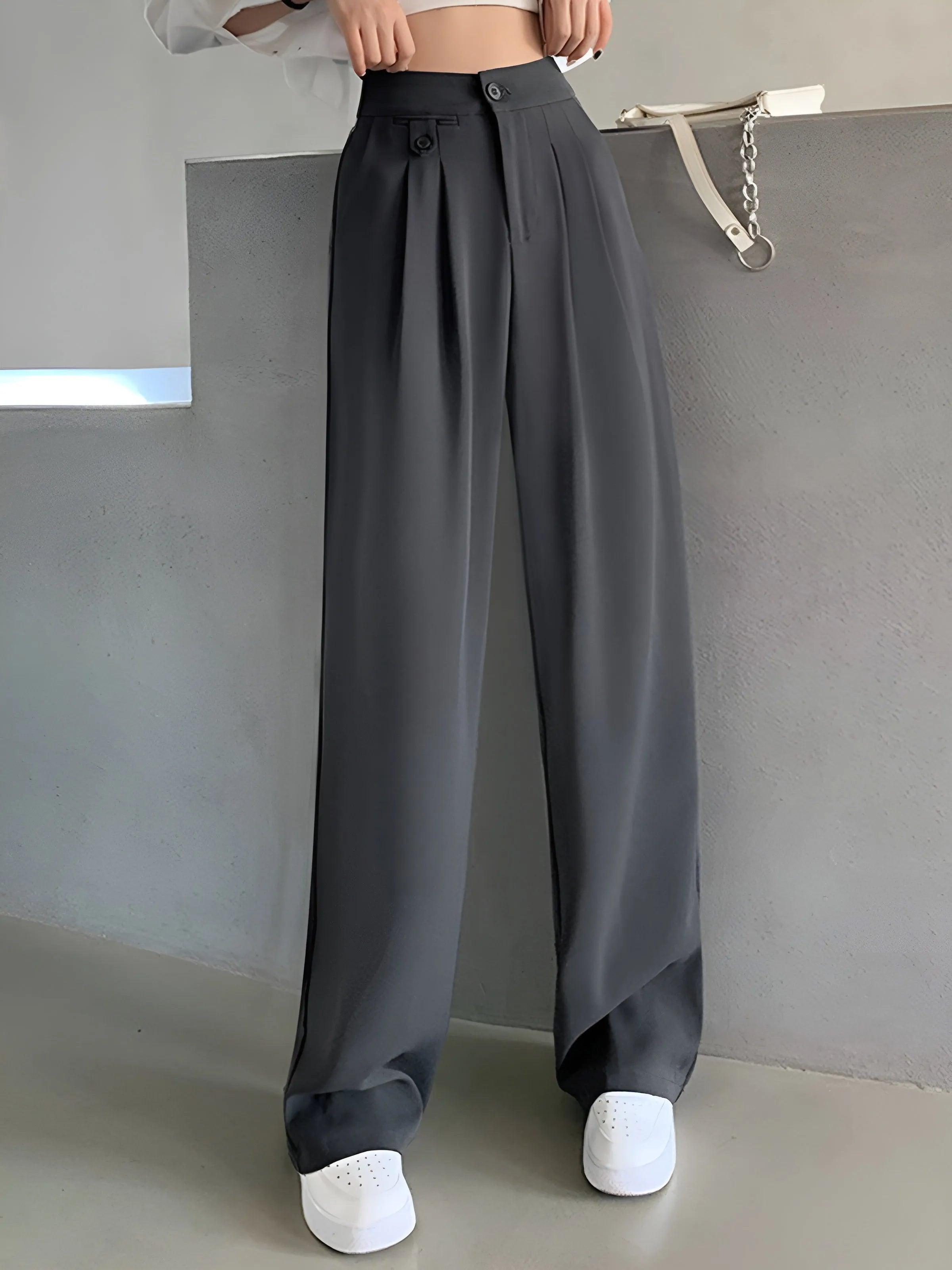 CAVELLI™ | PANTALON À JAMBES LARGES - FANCY