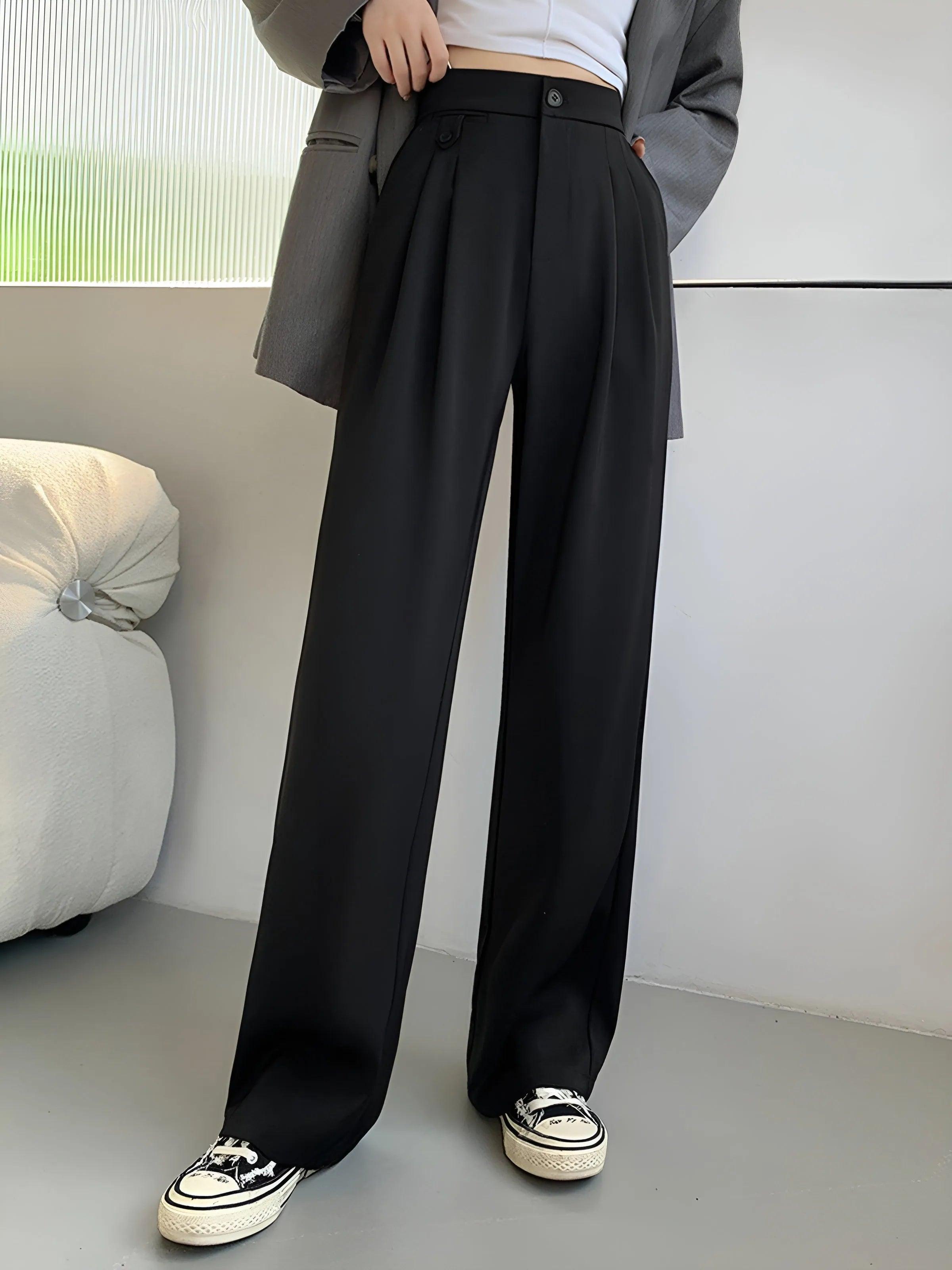 CAVELLI™ | PANTALON À JAMBES LARGES - FANCY