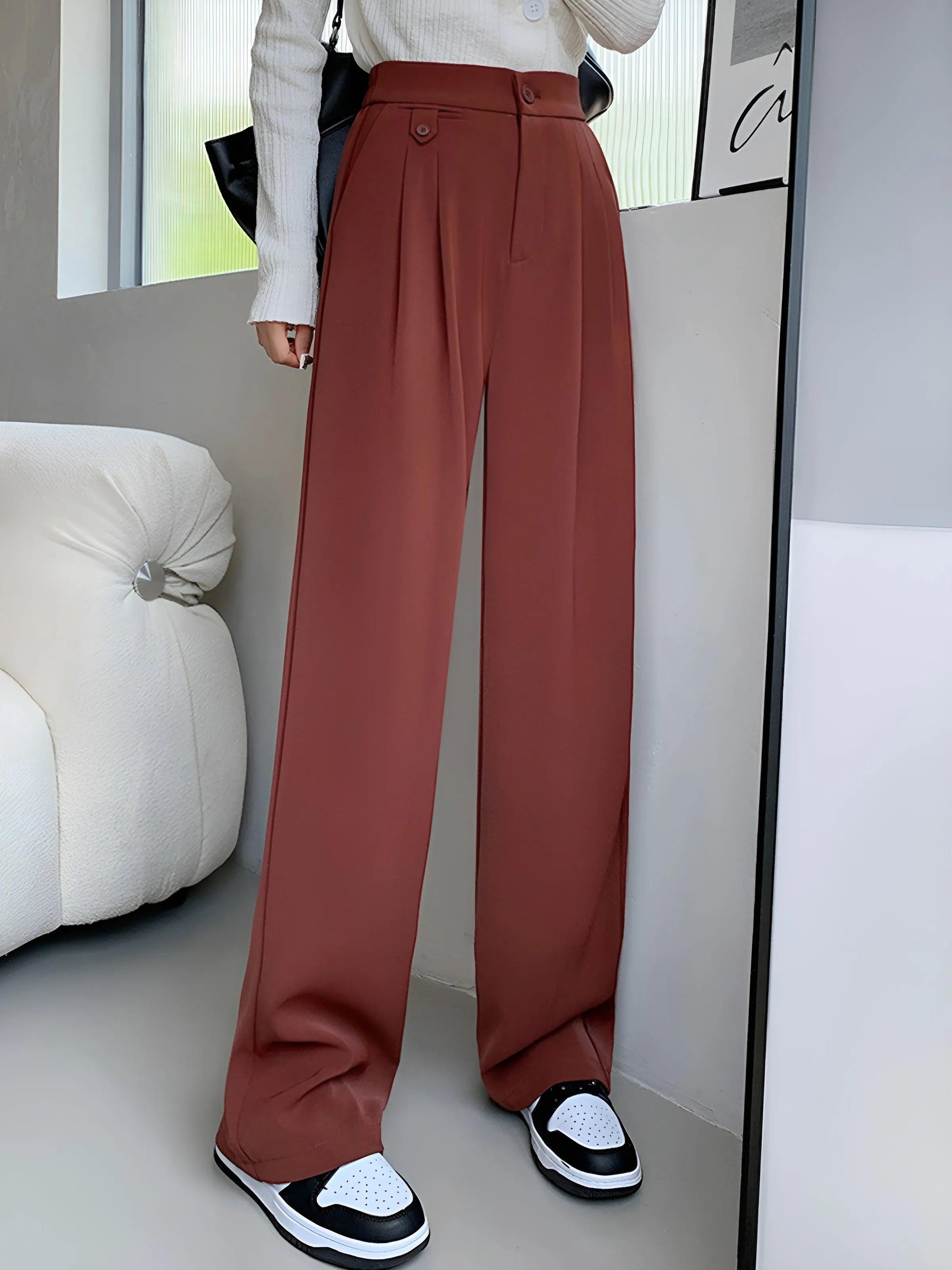 CAVELLI™ | PANTALON À JAMBES LARGES - FANCY