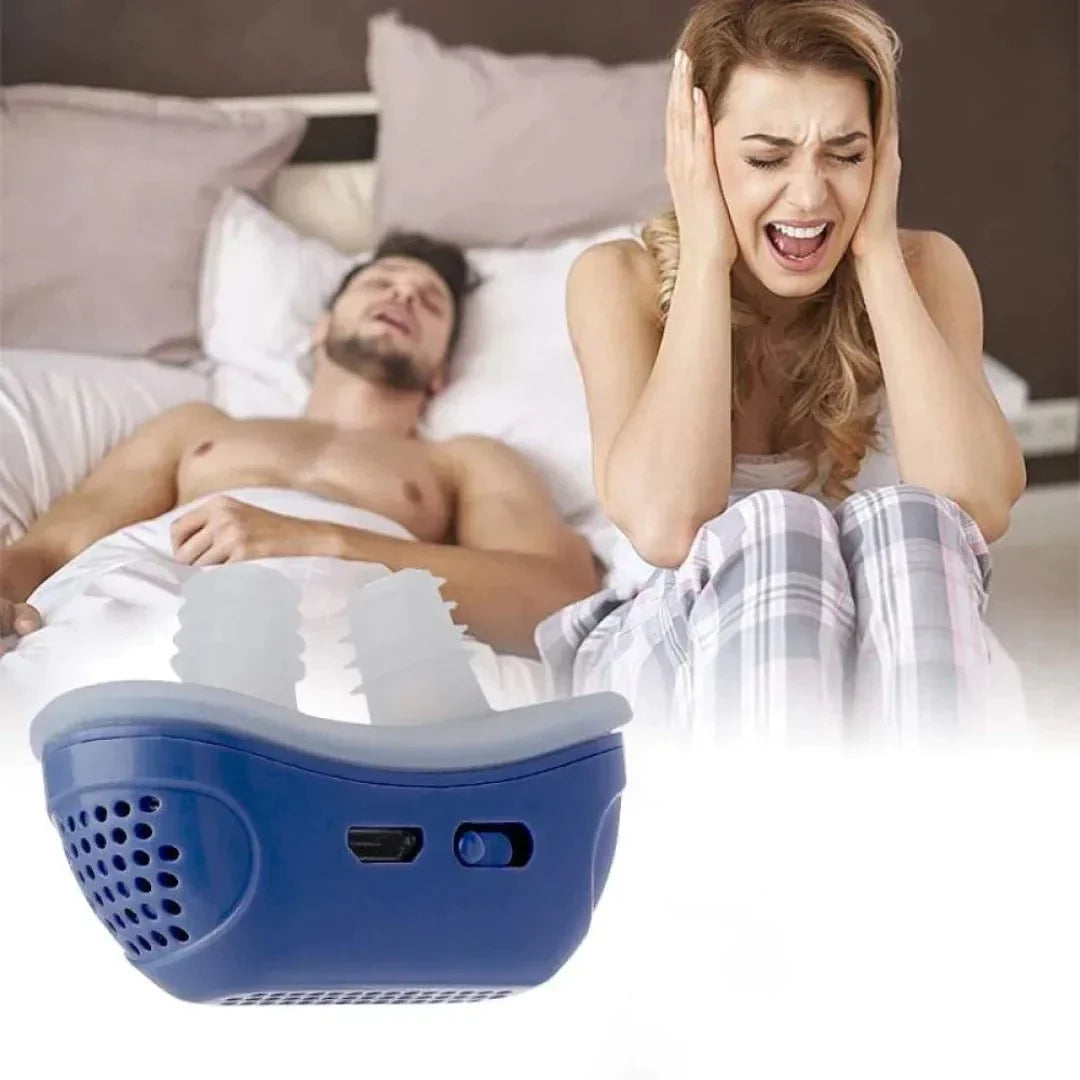 Micro-CPAP électronique anti-ronflement - Pas de tube, pas de masque et pas de fils